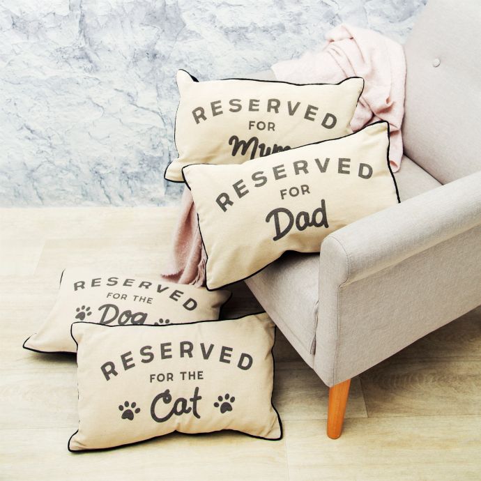 Polštář Reserved for Dad 30x50cm