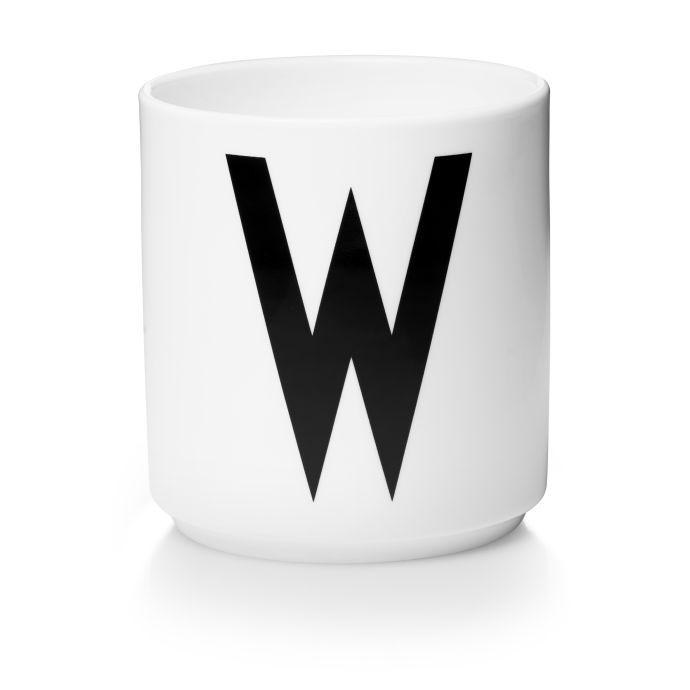 Porcelánový hrneček/dózička Letters