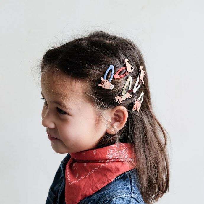 Sponky do vlasů mini Pony – set 4 ks