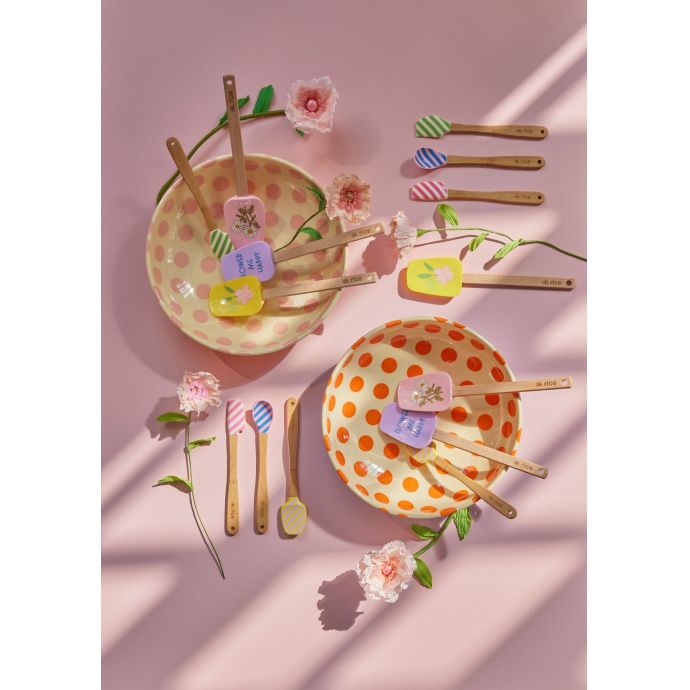 Malé silikonové stěrky Multicolor - set 4 ks