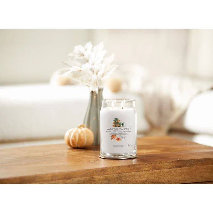 Svíčka Yankee Candle 567 g – Woodland weekend memories