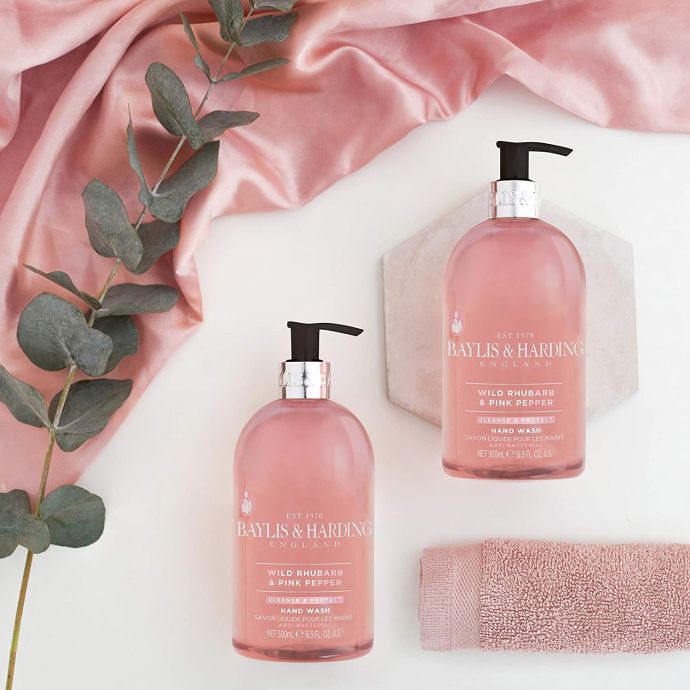 Antibakteriální tekuté mýdlo Wild Rhubarb & Pink Pepper