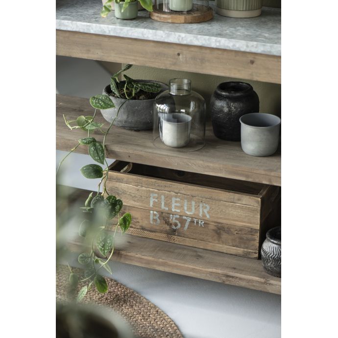 Dřevěný box Fleur B '57TR
