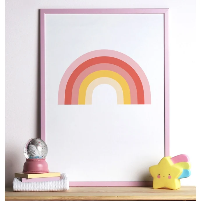 Dětský plakát Rainbow