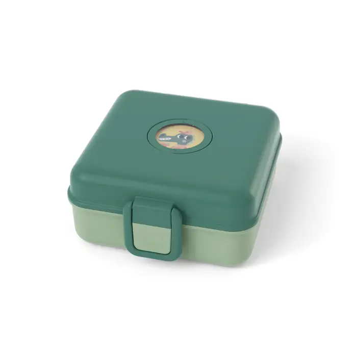 Svačinový box Monbento Snacky Green Forest 850 ml