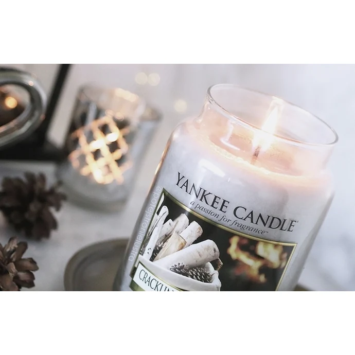 Svíčka Yankee Candle 623gr - Crackling Wood Fire