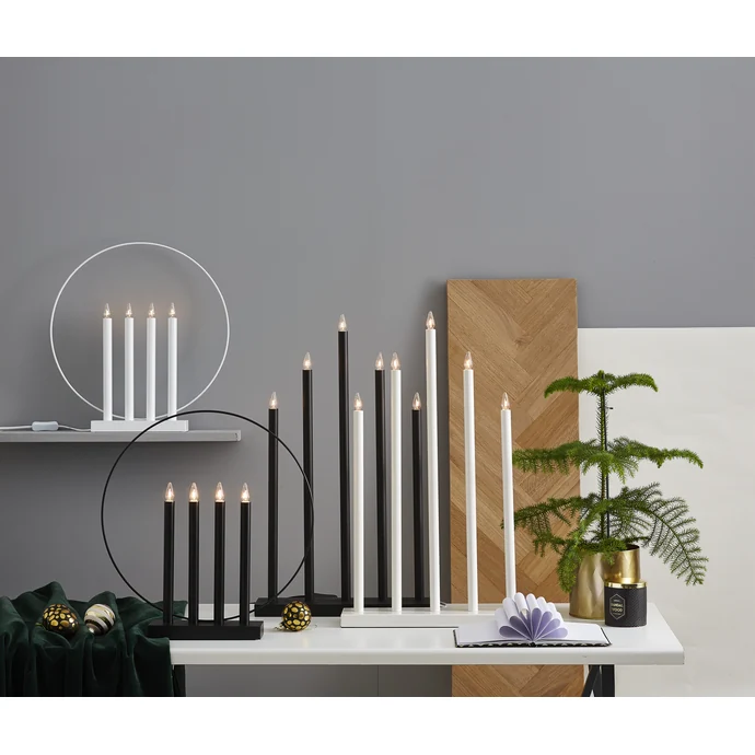 Svícen - Candlestick Holy White - 64 cm