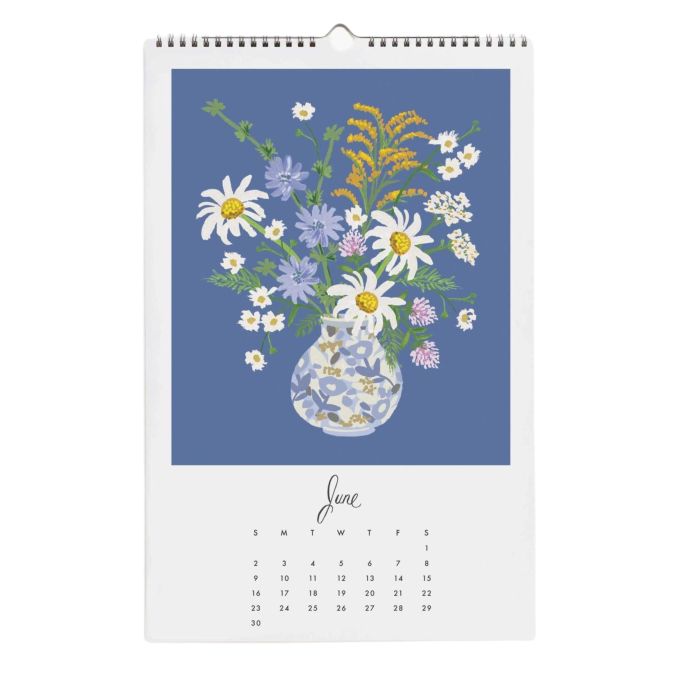 Nástěnný kalendář Flower Studies 2024