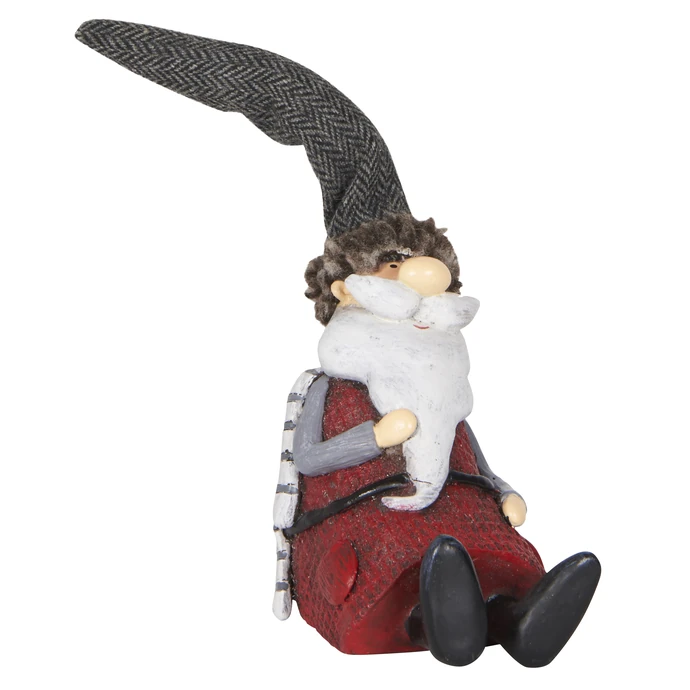 Vánoční figurka Santa Claus Sitting