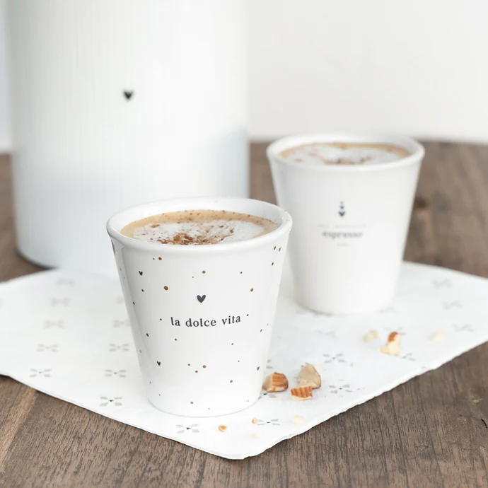 Porcelánový šálek na espresso La Dolce Vita 50 ml
