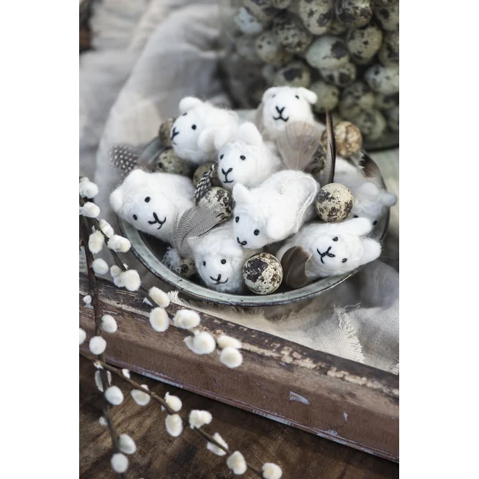 Vlněná závěsná dekorace ovečka Easter Lamb
