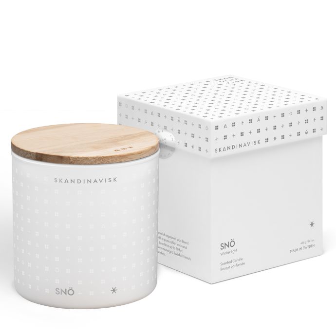 Vonná svíčka SNÖ (sníh) 400 g