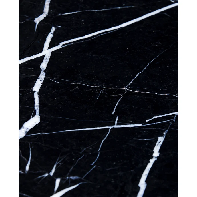 Odkládací stolek Raw Marble/Oak Wood
