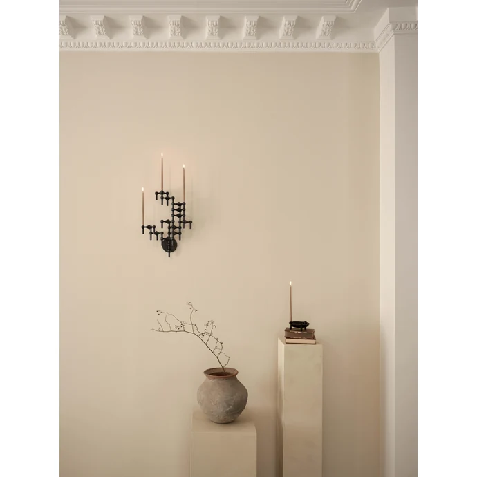 Nástěnný držák STOFF Nagel Black / Black