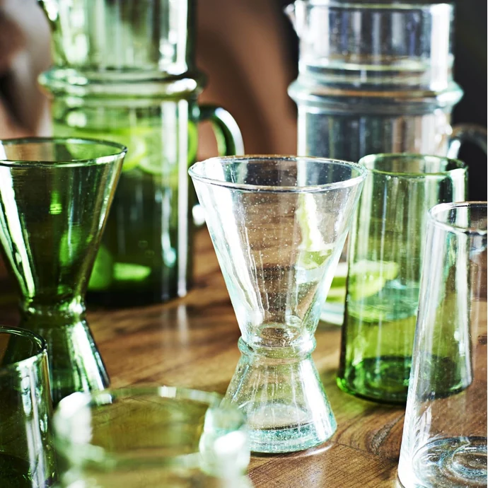 Sklenice na víno z recyklovaného skla Beldi Clear