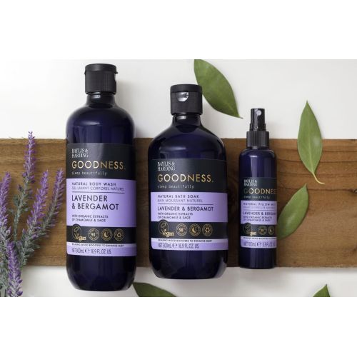 Přírodní pěna do koupele Goodness. Lavender and Bergamot 500 ml