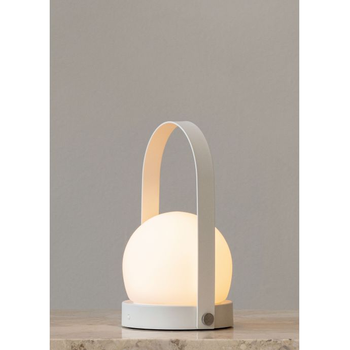 Přenosná svítící LED lampa Carrie White