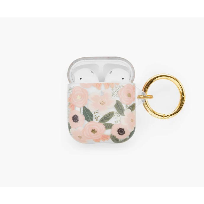 Silikonový obal pro sluchátka AirPods Clear Wildflowers