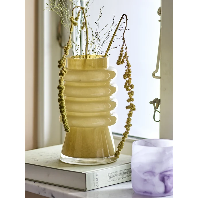 Váza Sahara Yellow Glass