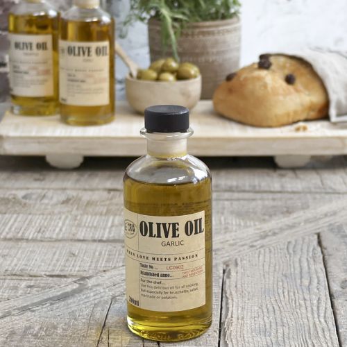 Olivový olej Extra Virgin s česnekovou příchutí 200ml