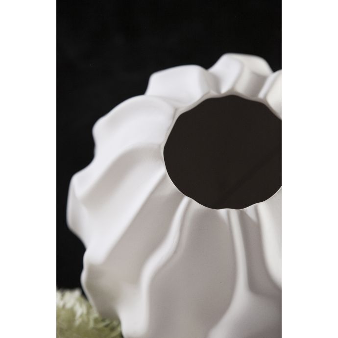 Keramická váza MALMBÄCK White 22 cm