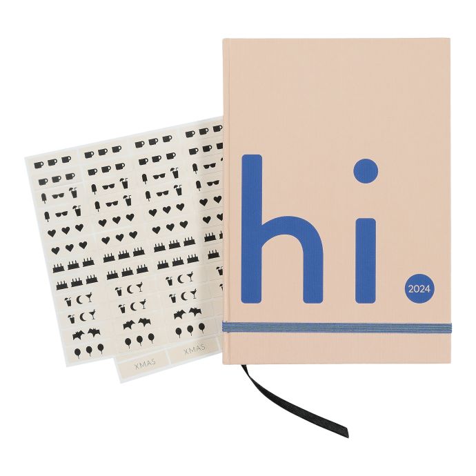 Diář Design Letters Hi 2024