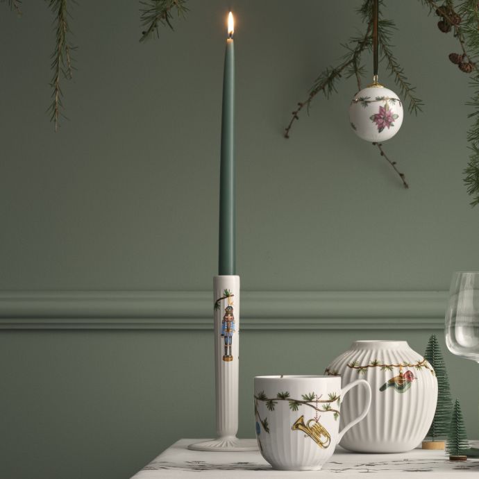 Porcelánový svícen Hammershøi Christmas 21cm