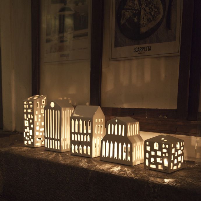 Lucerna domeček Urbania Light house 20 cm