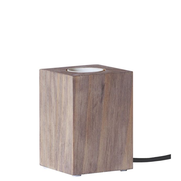 Dřevěná lampa Lys Brown
