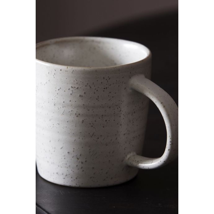 Porcelánový hrneček Pion Grey/White