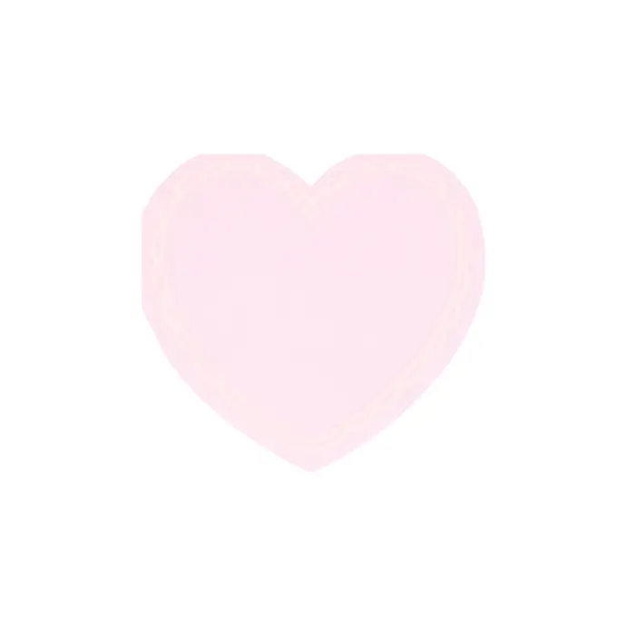 Papírové ubrousky Pastel Hearts 16 ks