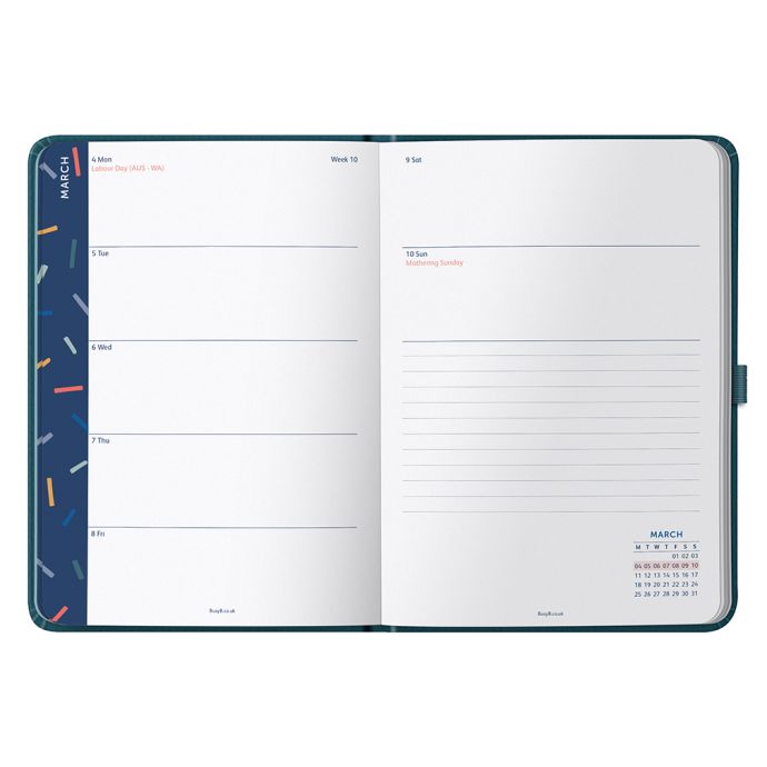 Týdenní diář Perfect Planner Pine 23/24