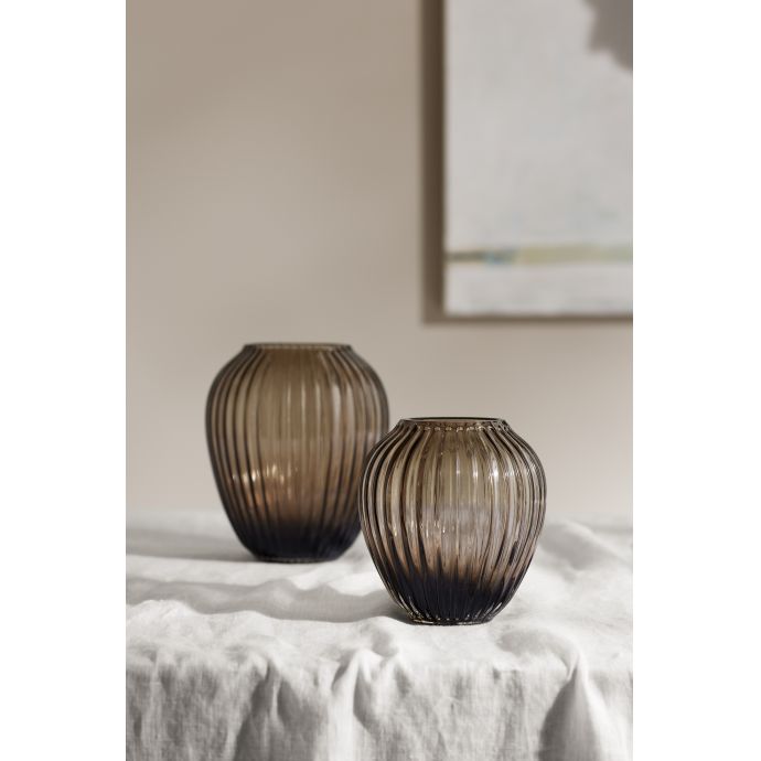 Skleněná váza Hammershøi Walnut 15 cm