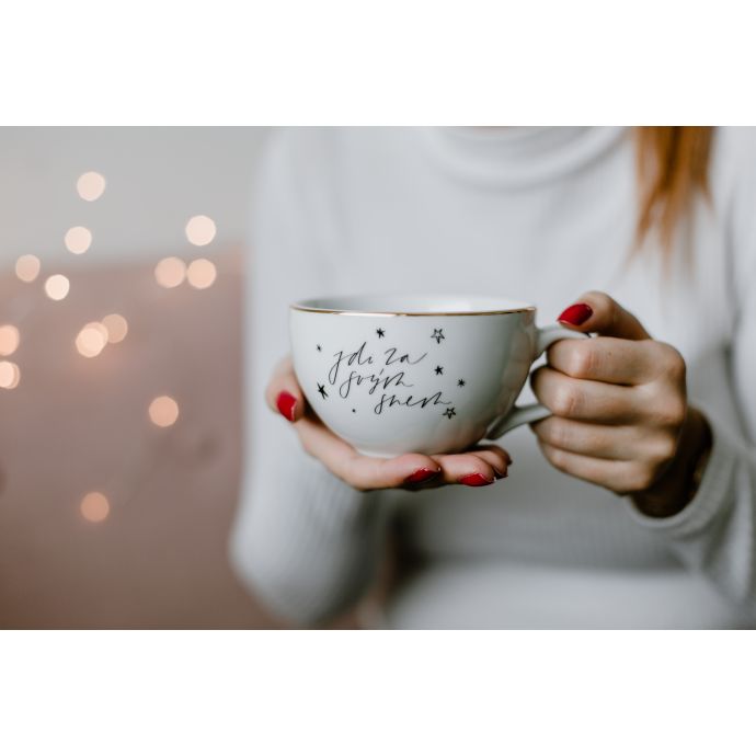 Porcelánový hrnek Jdi za svým snem 300 ml