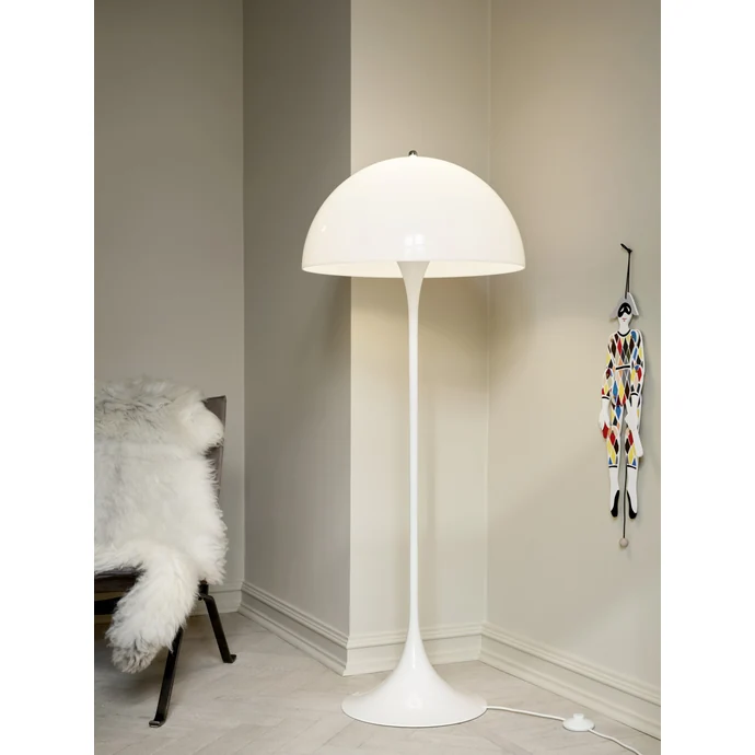 Stojací lampa Panthella Opal White