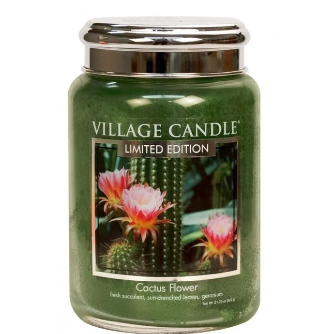 Svíčka Village Candle - Cactus Flower 602g