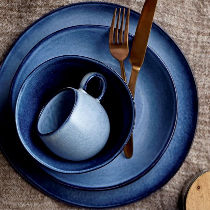 Keramický hrneček Sandrine Blue - větší