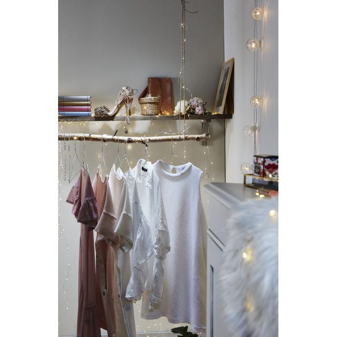 Svítící větvička z LED drátků Warm white 100 cm