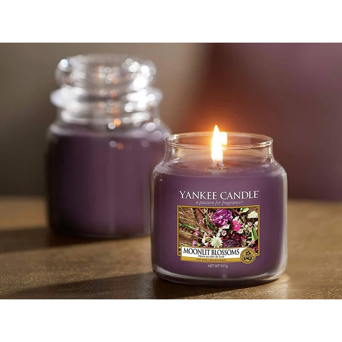 Svíčka Yankee Candle 411g - Moonlit Blossoms