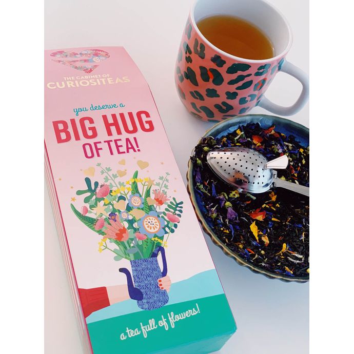Sypaný černý čaj s květinovou směsí A big Hug of Tea! 80g