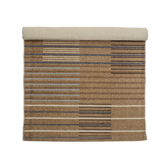 Bavlněný kobereček Boon Brown 80 x 55 cm