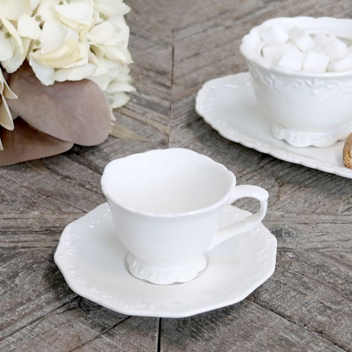 Porcelánový šálek s podšálkem Espresso Provence
