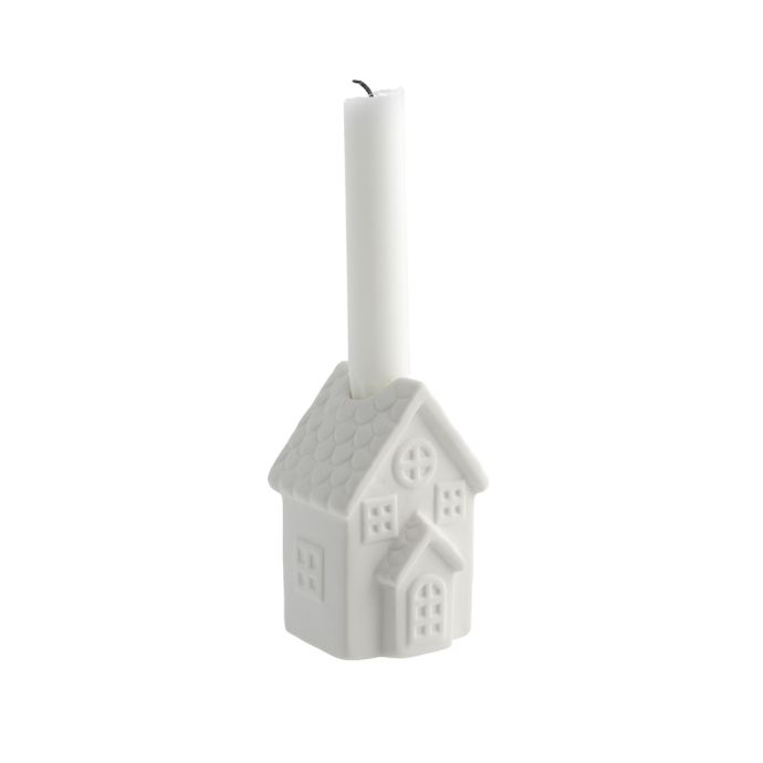 Svícen domeček Ljusstaden 10 cm