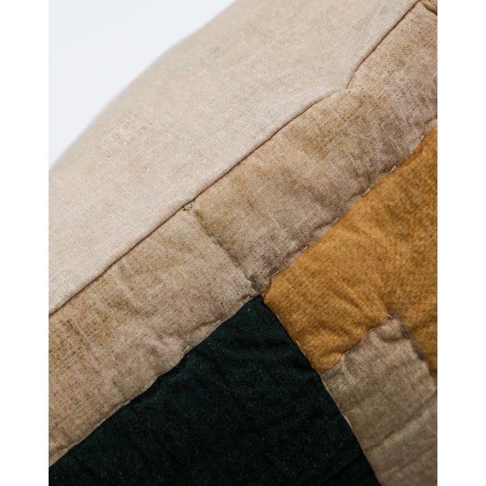 Prošívaný povlak na polštář Block Multi 50 × 50 cm