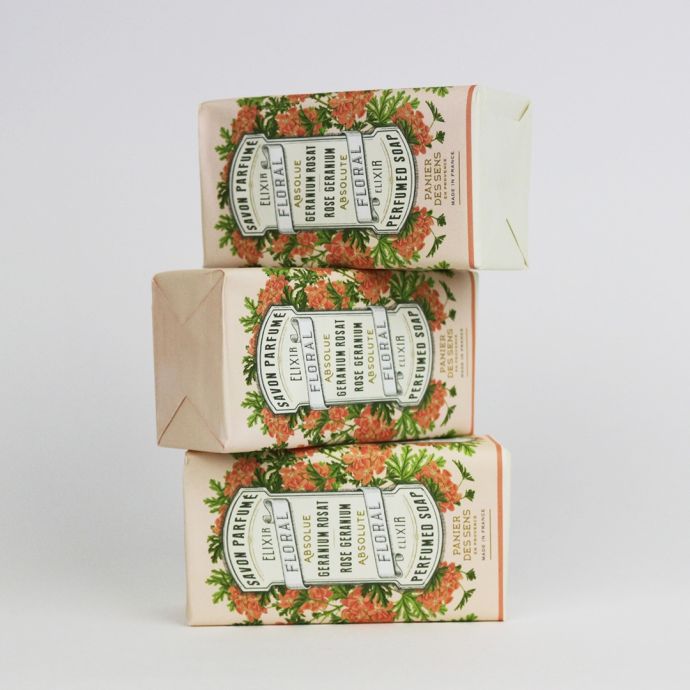 Parfemované mýdlo Rose Geranium 150 g