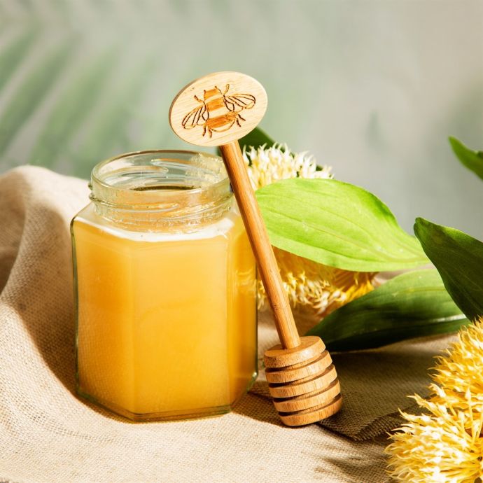 Bambusová palička na med Bee Honey Spoon