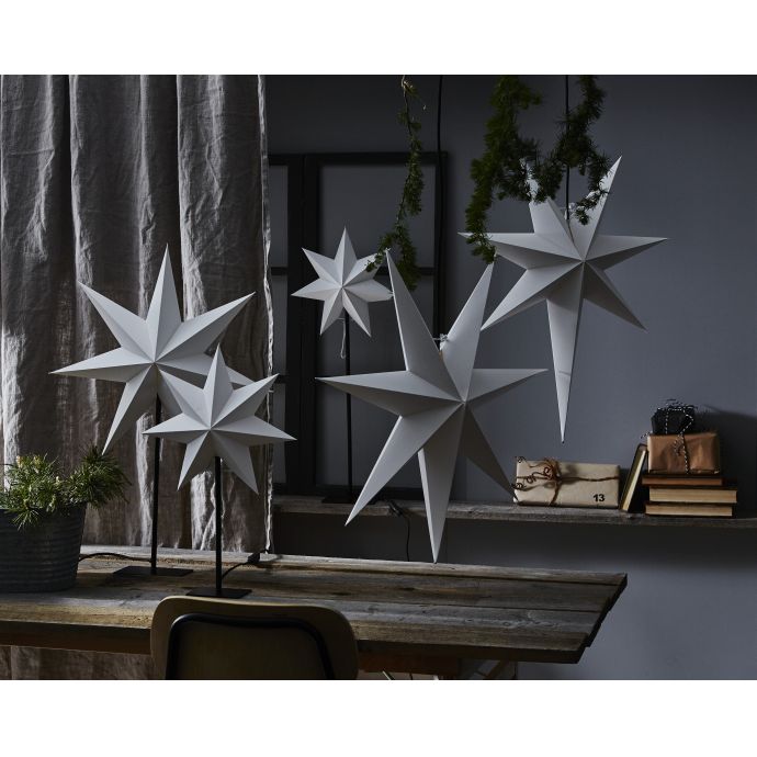 Závěsná svítíci hvězda Star Frozen 70 cm