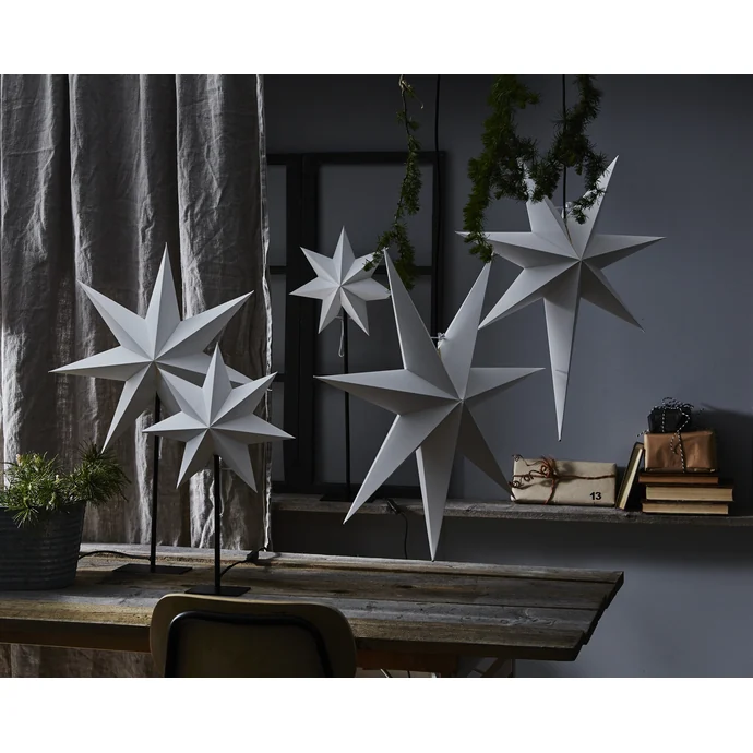 Závěsná svítíci hvězda Star Frozen 70 cm