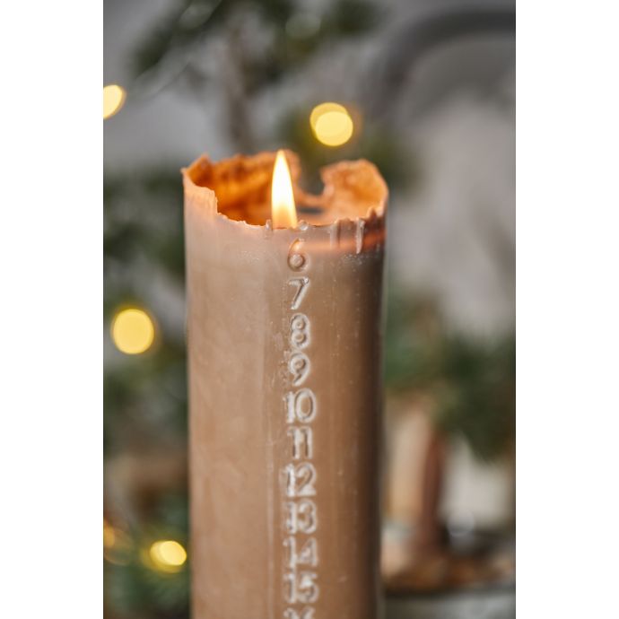 Adventní svíčka Honey 30 cm