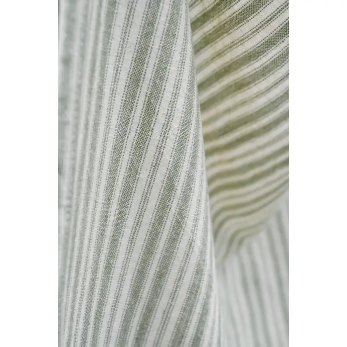 Bavlněná utěrka Mads Green Stripes